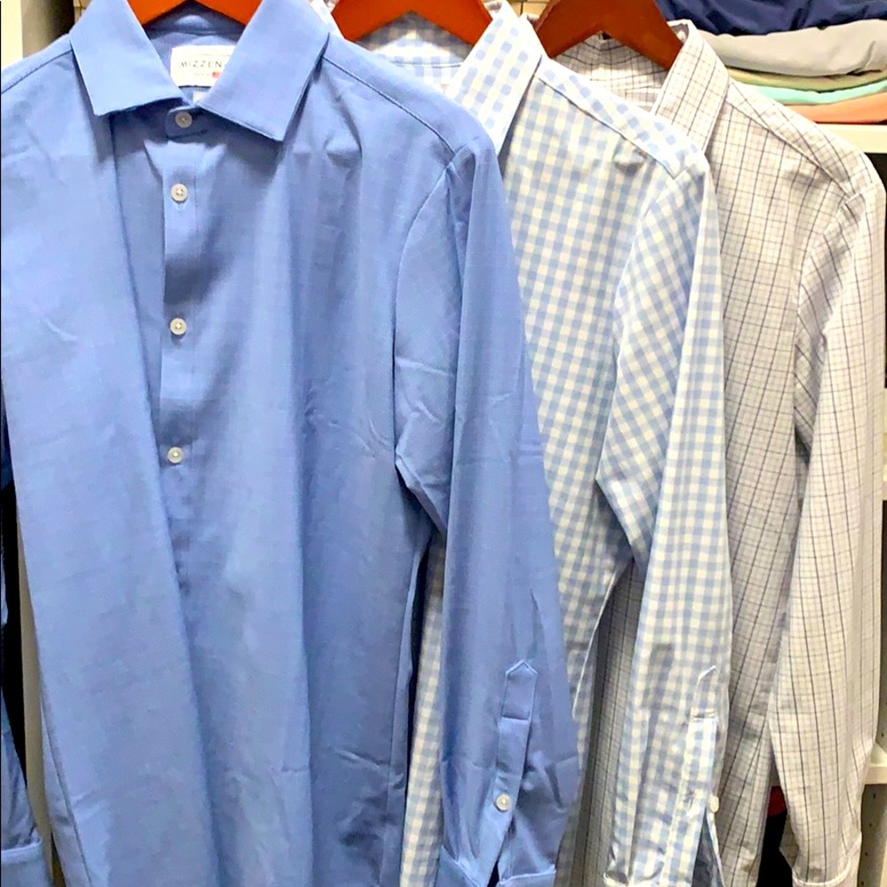 Set 3 - Mizzen + Main Leeward Med Trim Fit Shirts